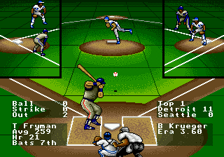 R.B.I. Baseball 4 (USA) In game screenshot